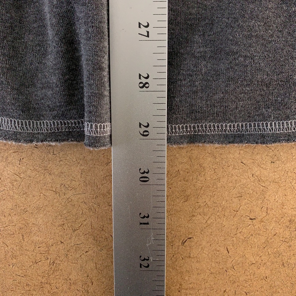 Exertek Women's Size Large Gray Brushed Knit Lining Pocketed Open Front Jacket - Picture 7 of 7